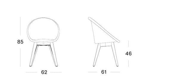 Стул Lloyd loom с подлокотниками Vincent sheppard JACK ARCH-00125560 - Вид №3