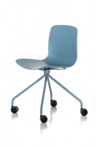 Стул офисный Alfa | trespolo fisso 4 razze acciaio “Classic” con ruote Martedesign Alfa