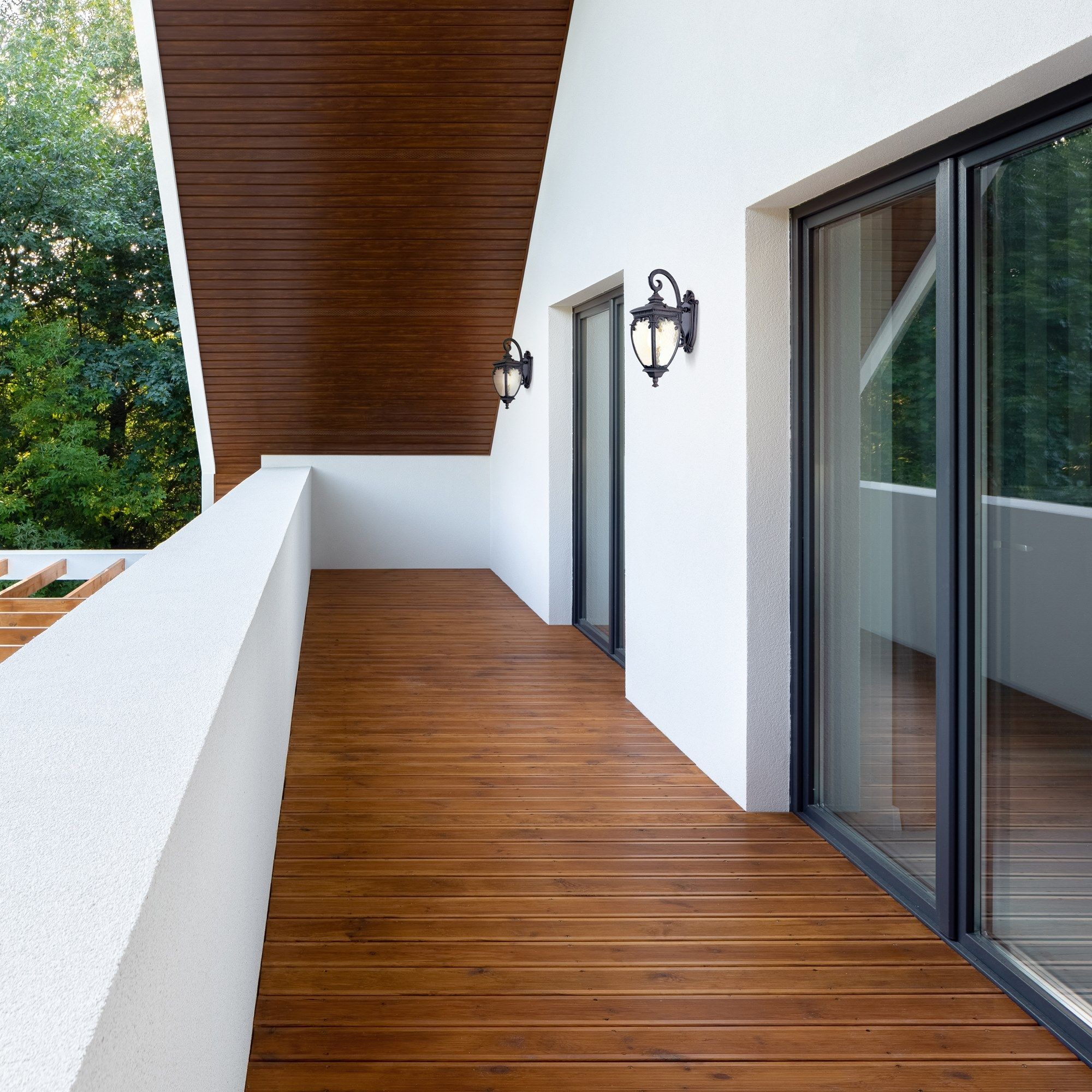 Алюминиевая наружная настенная лампа Maytoni Fleur ARCH-00150925 - Вид №2