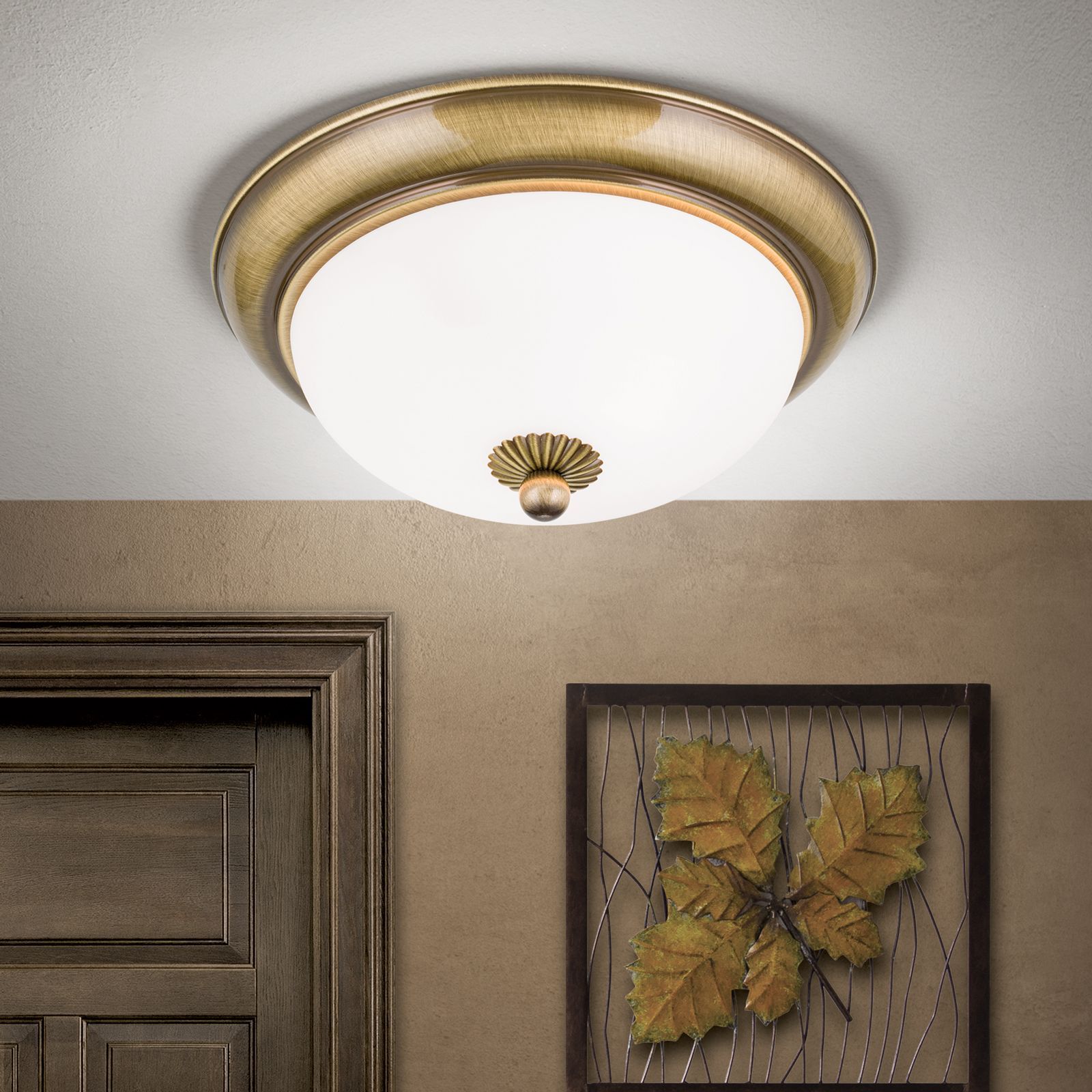 Потолочный светильник из опалового стекла Orion ARCH-00113638 - Вид №2