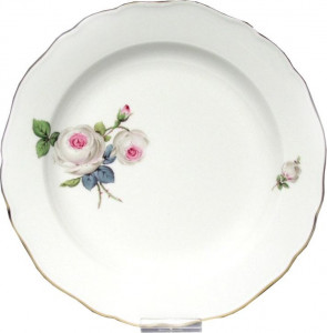 78176 Meissen Тарелка закусочная 22см "Белая роза" Фарфор