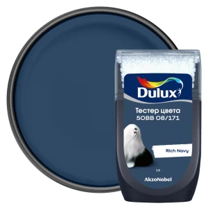 Тестер краски для стен Dulux 50BB 08/171 Rich Navy 30 мл