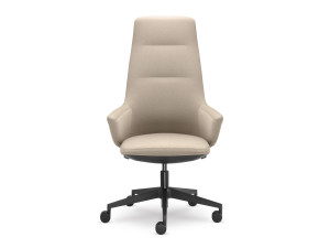 5-спицевое вращающееся офисное кресло с высокой спинкой