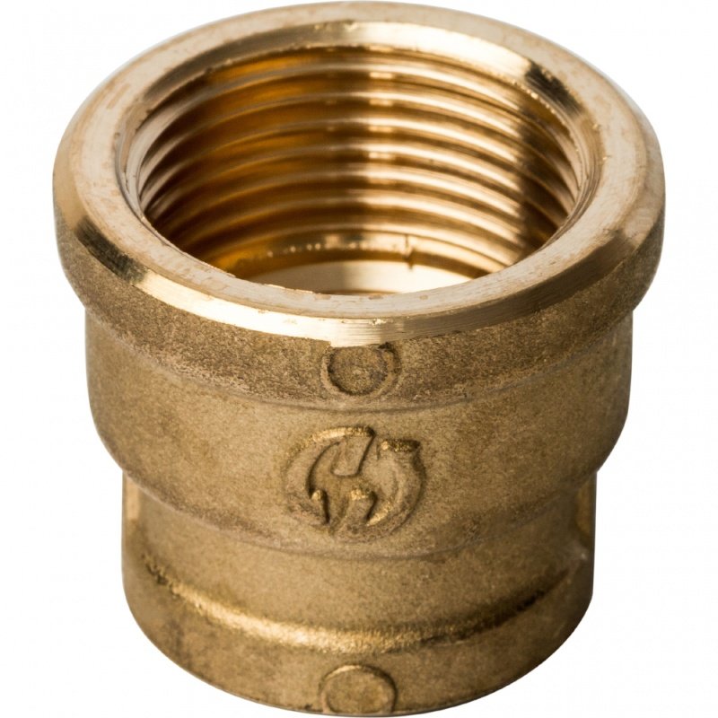 Муфта переходная ВВ 3/4х1/2" латунь STOUT SFT0005003412 - Вид №1