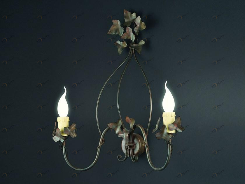 OFFICINACIANI Бра из железа прямого и отраженного света Edera Hl1047wa-2