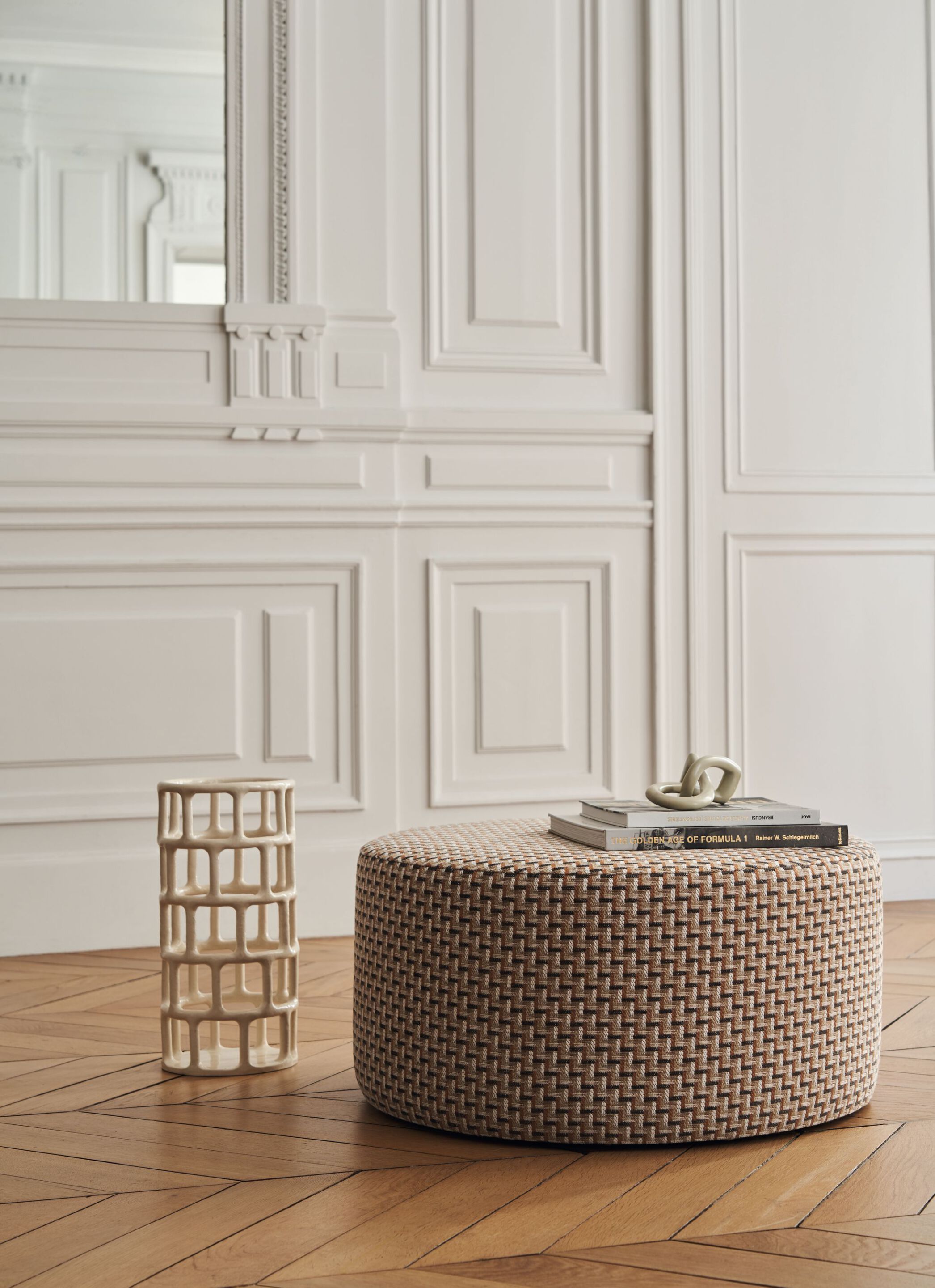 Ткань с графическим рисунком Casamance Point de Vue ARCH-00109508 - Вид №2