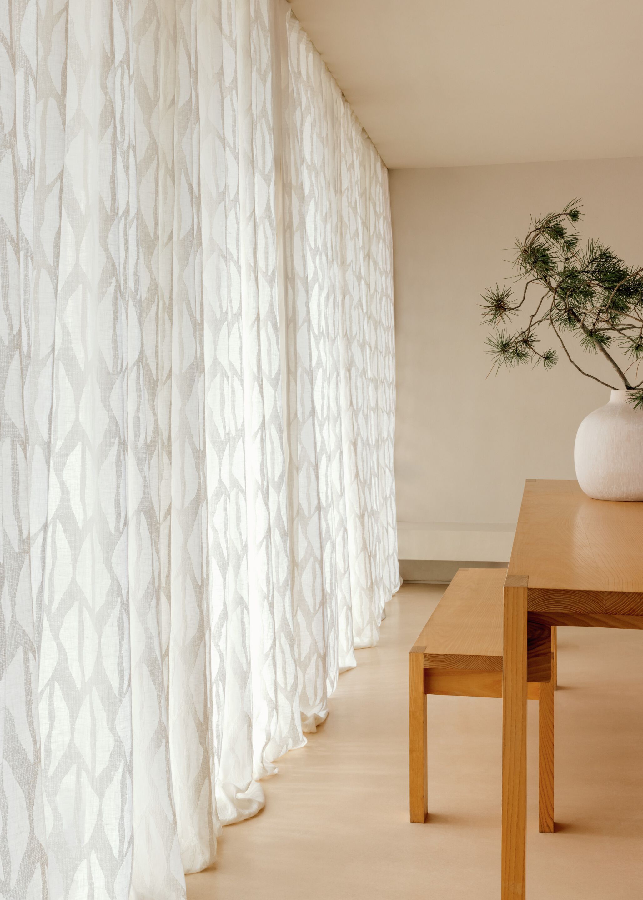 Вышитая ткань для штор Élitis Копенгаген ARCH-00117417 - Вид №1