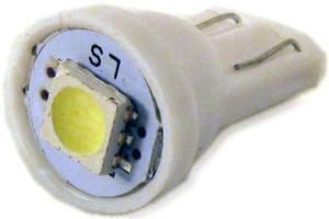 15636626 Автомобильная лампочка T10-W5W 1SMD 5122 Вымпел