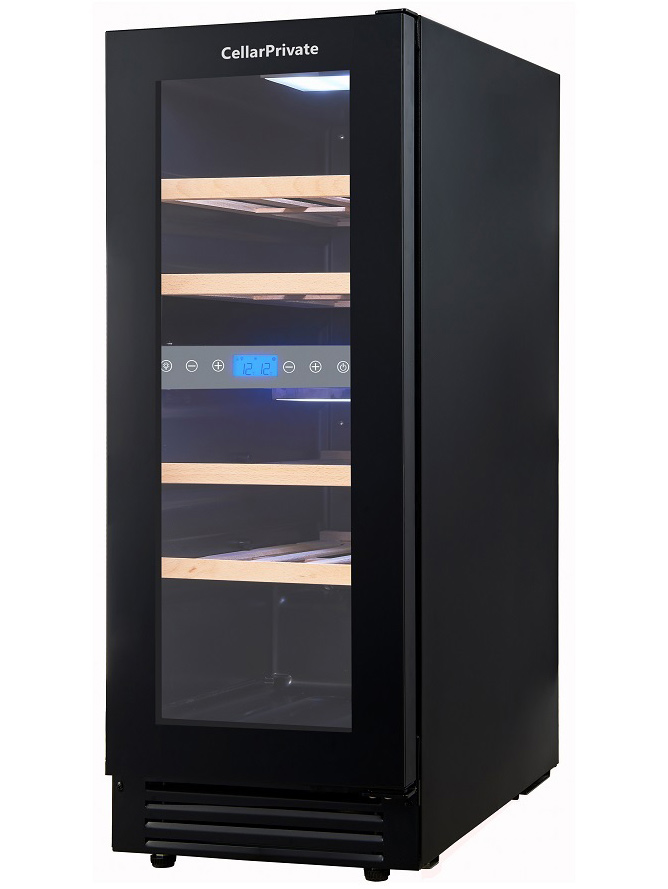 9943158 Винный шкаф Cellar Private CP017-2TBH черный STDN-0003605 - Вид №7