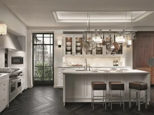 SieMatic Кухня с островом и китайским шкафом