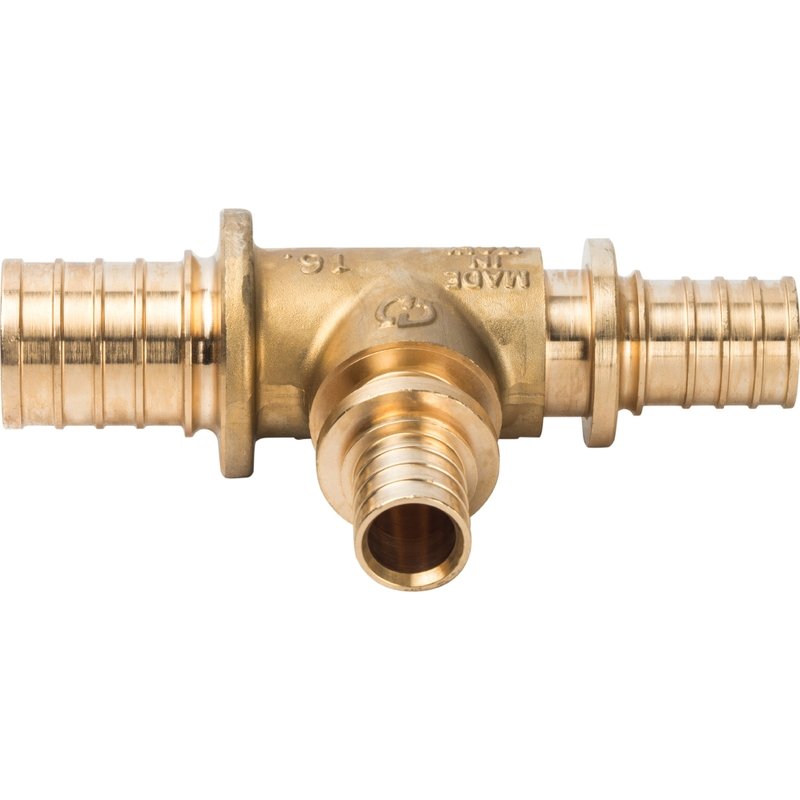 Тройник переходной 32x20x25 аксиальный для труб из сшитого полиэтилена STOUT SFA0014322025 - Вид №2