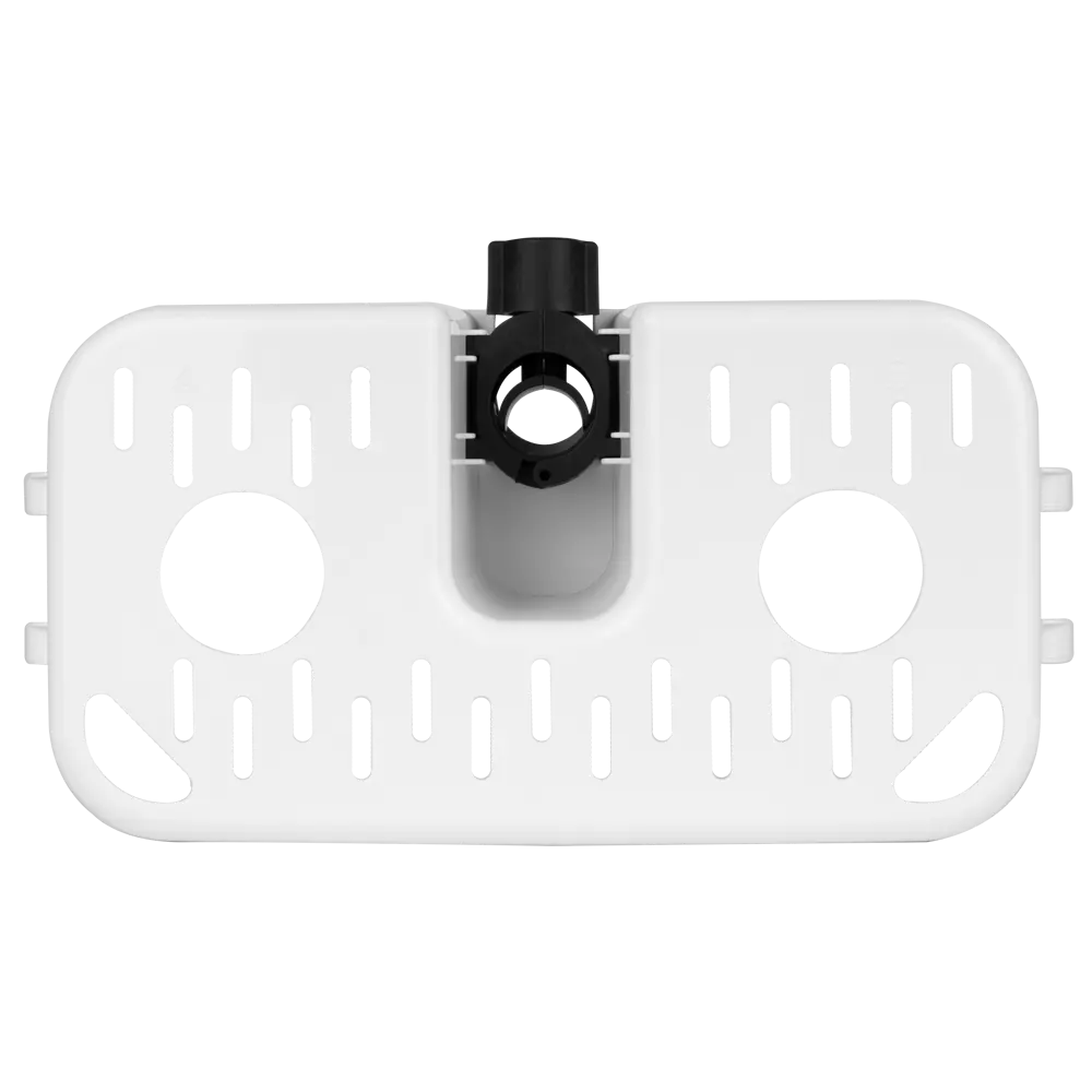 Полочка для душевой штанги Berossi Kniva цвет снежно-белый Kvina STLM-2007973 - Вид №5