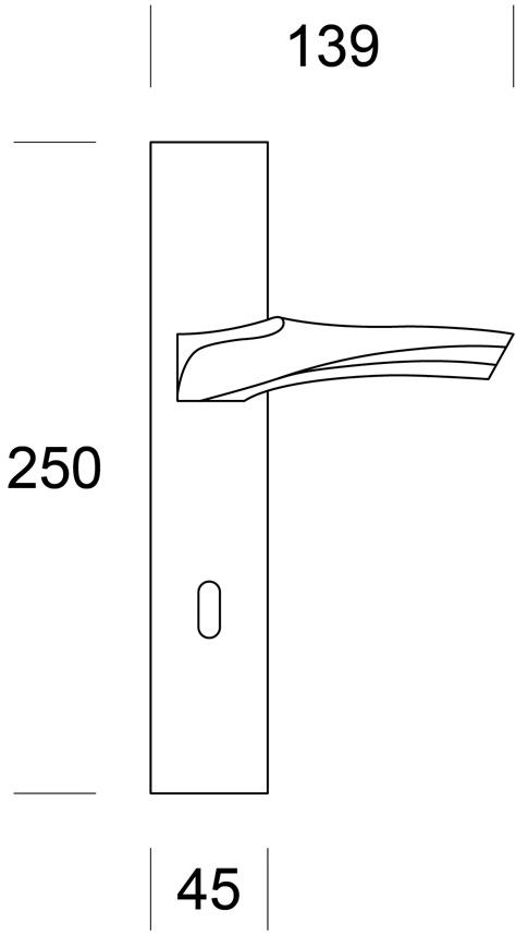 Ento Ручка на розе Anatomica sq 6105 - Вид №5
