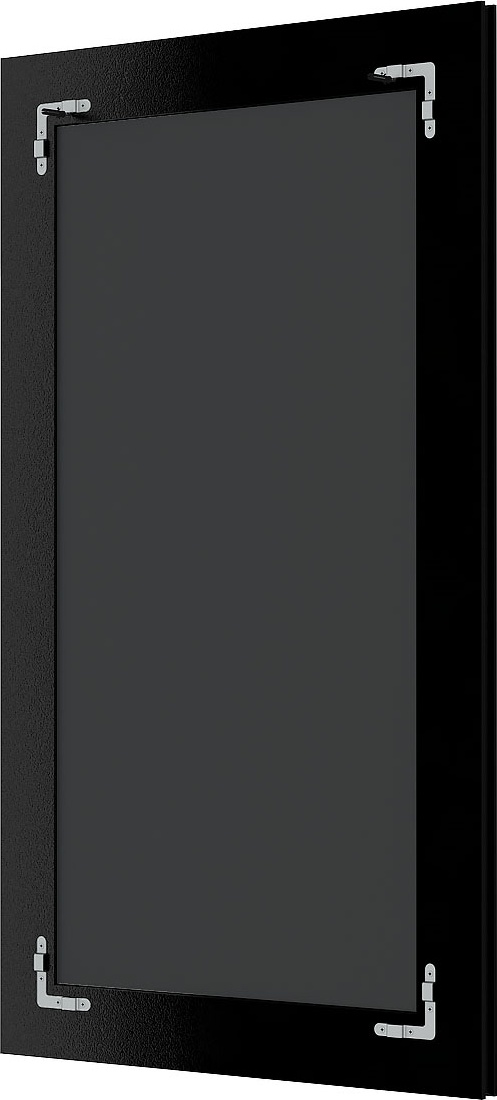 BY 4479 Зеркало с гравировкой в багетной раме - старое дерево с плетением 70 mm EVOFORM Exclusive-G - Вид №1