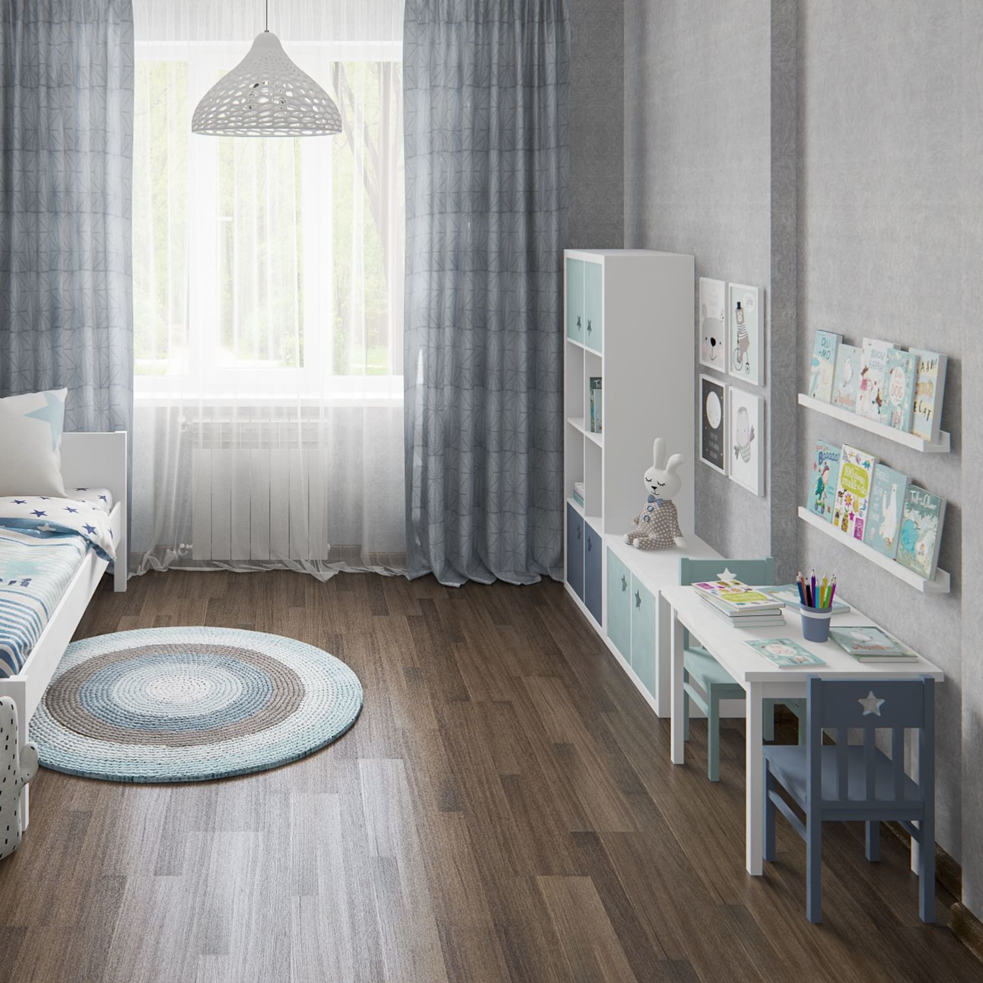 15290346 Паркетная доска трёхполосная «Дуб Стандарт Волна ВК» лак 1.58 м² Santreyd  - Вид №5