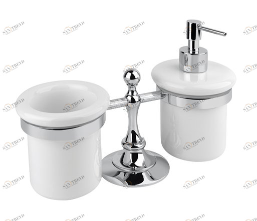 Стакан и диспенсер настольные CEZARES OLIMP-TDT-01-M OLIMP-TDT-01-Sw