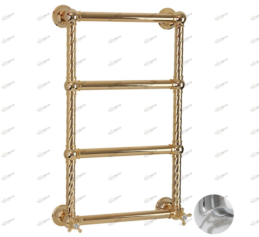 Полотенцесушитель MIGLIORE Edera ML.EDR-HY.200.CR 41 x 75 см - хром 