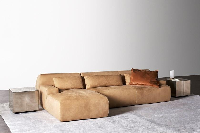 Meridiani Съемный тканевый диван с шезлонгом Norton sun-id-1488922 - Вид №2