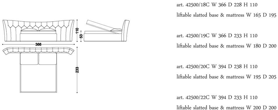 OPERA CONTEMPORARY Прямоугольная тумбочка из дерева Butterfly sun-id-1389573 - Вид №2