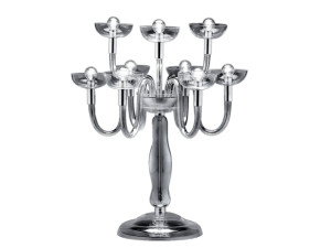 Настольная лампа ручной работы из дутого стекла