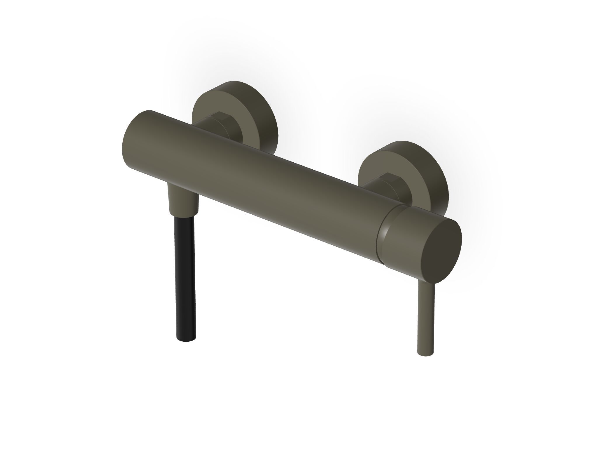 Однорычажный открытый смеситель для душа Zucchetti Pan S ARCH-00012510 - Вид №9