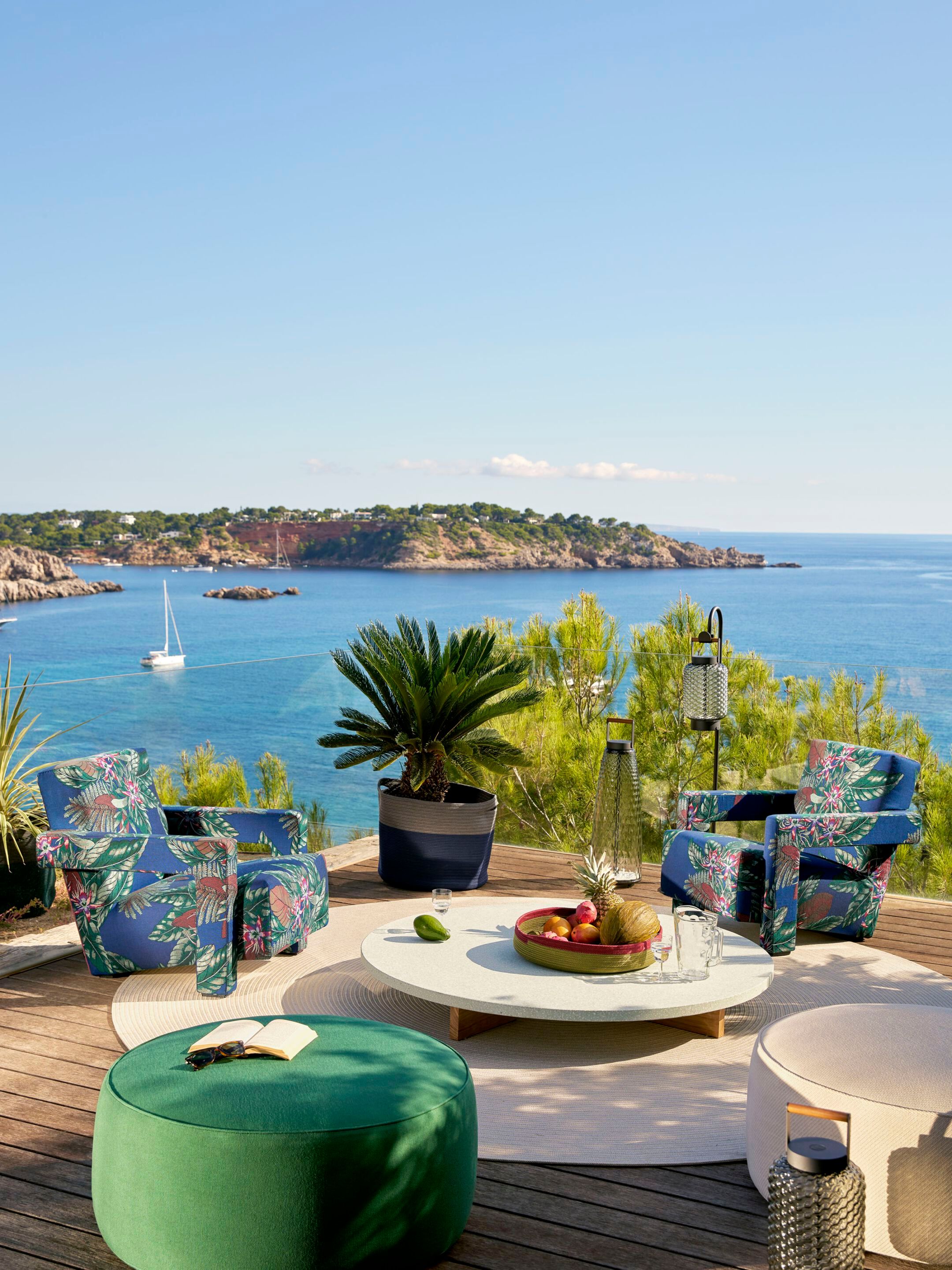 Съемное садовое кресло из ткани CASSINA UTRECHT XL OUTDOOR FAVIGNANA ARCH-00077982 - Вид №3