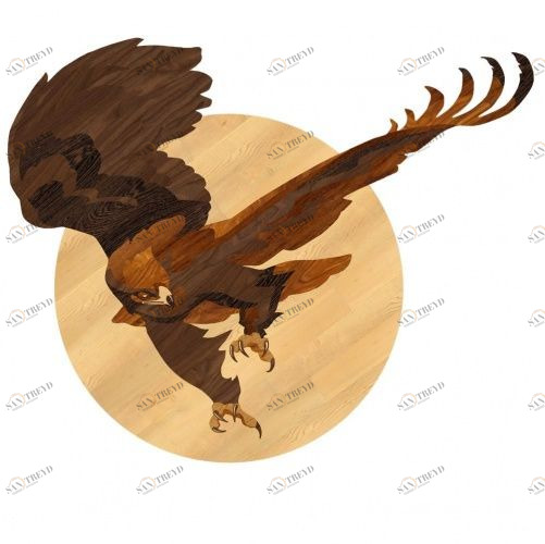 Художественный паркет Da Vinci Паркетный Декор 26-006 Орех Европейский (Грецкий) Селект (Гладкая) х мм 26012006