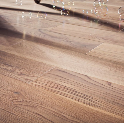 Массивная доска Parketoff Классика Беленый 150мм Дуб (Гладкая) 300-1600х150 мм 2600300406 - Вид №3