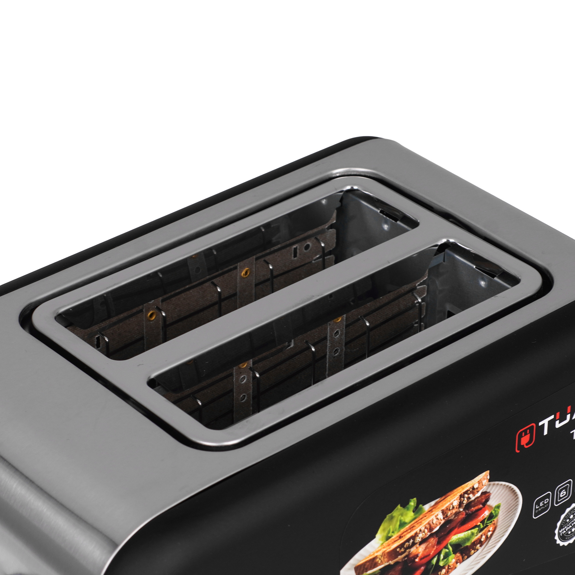 9023358 Тостер Tuarex TK-6002 черный STDN-0072472 - Вид №4