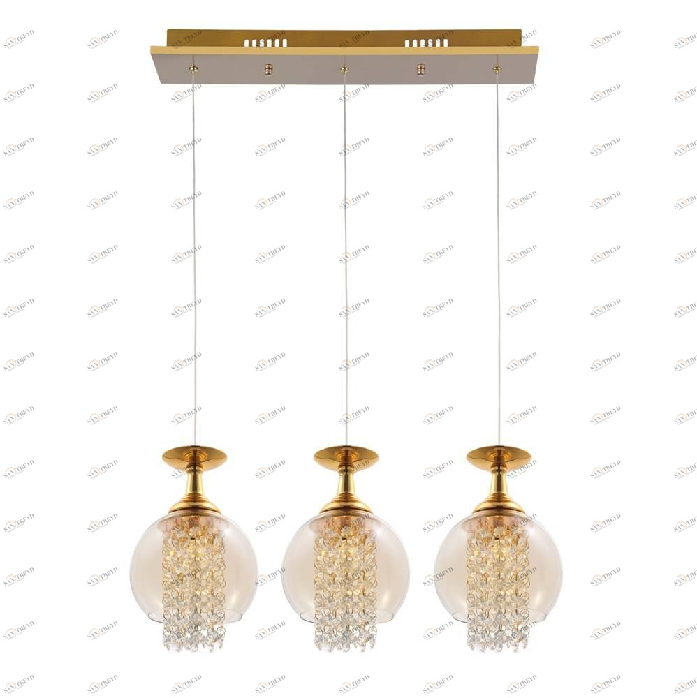 Подвесной светильник Crystal Lux Chik SP Gold CRYSTAL LUX CHIK 071404 Золото;прозрачный 