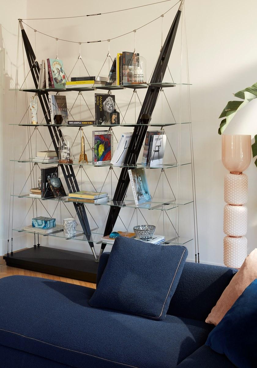 Cassina Книжный шкаф из дерева и стекла sun-id-1438922 - Вид №4