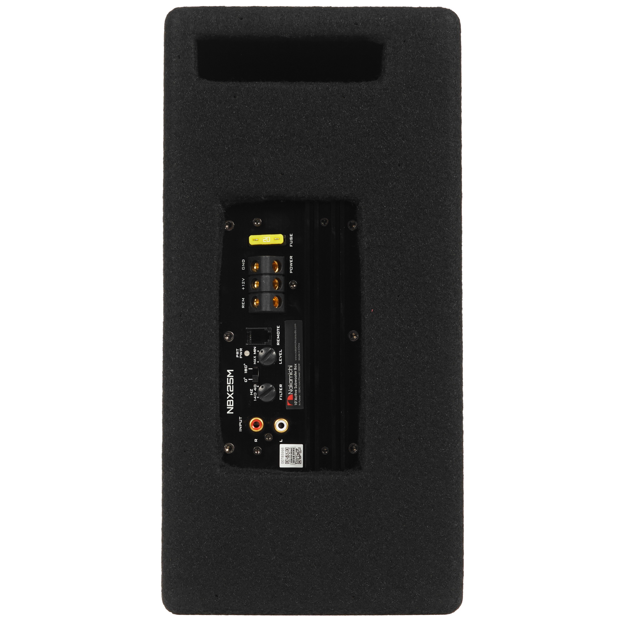 9171300 Автосабвуфер активный Nakamichi NAK-NBX25M STDN-0051754 - Вид №4