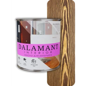 91951320 Масло для интерьера Dalamant Interior матовое цвет орех гварнери 0.7 л STLM-1453007