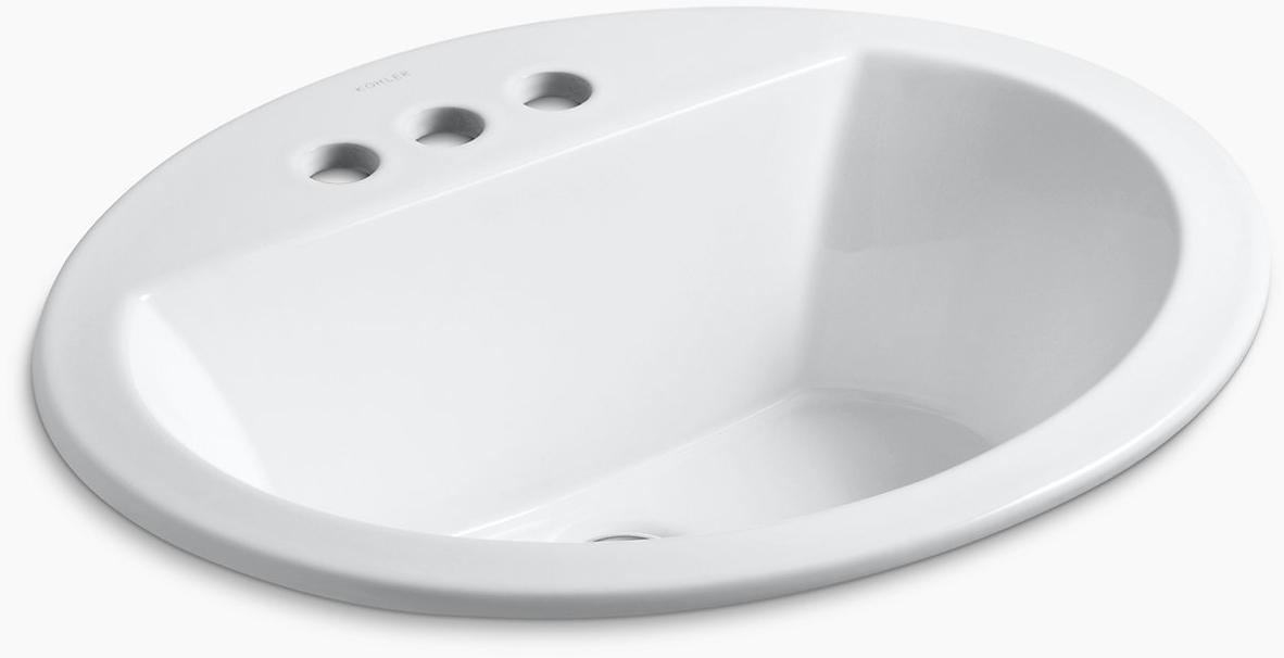 K-2699-4-7 Накладная раковина под столешницу  прямоугольная Kohler  - Вид №1