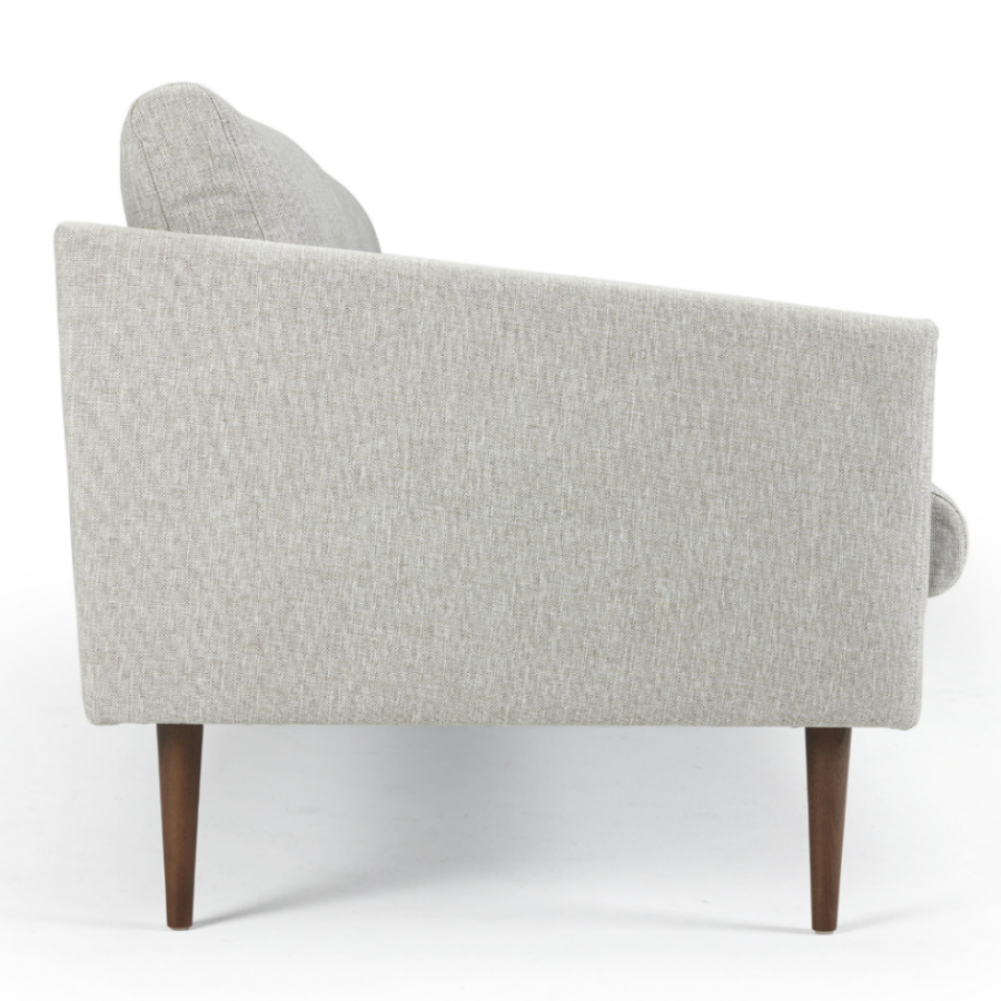 Диван трехместный Anton с ножками из дуба/грецкого ореха, темно-песочный Kragelund 3750324244 - Вид №3