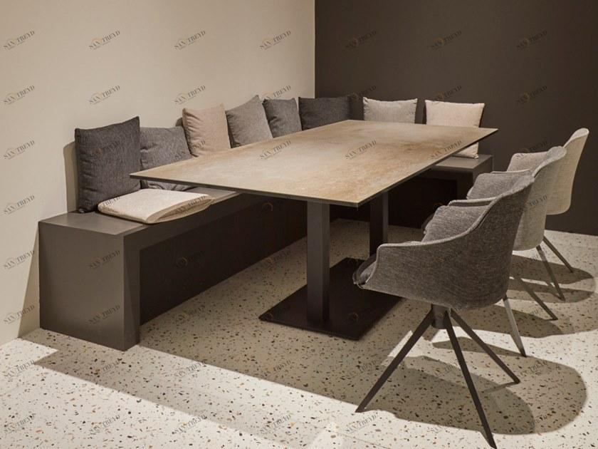 MOBLIBERICA Прямоугольный керамический обеденный стол Dado sun-id-1455825