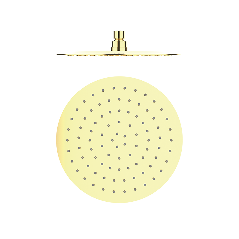 00080045 PREMIUM Тонкий душ Полированное Золото GRB MIXERS 