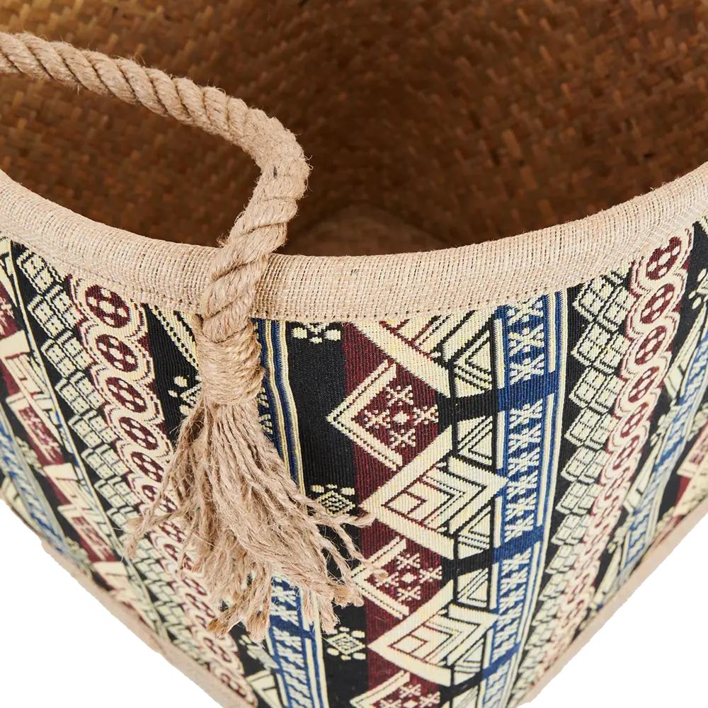 Корзина мягкая Kub HAP8546 32x27x30 см 19 л пальмовое волокно STORIDEA STLM-2051933 - Вид №4