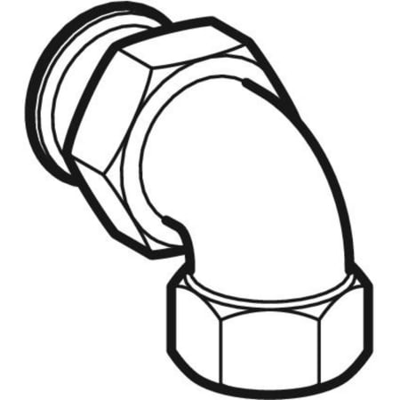 65387 Угловое штуцерное соединение Geberit Mapress из меди 90°, с внутренней резьбой Geberit  - Вид №1