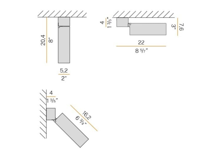 Литой алюминиевый светодиодный прожектор с диммером Panzeri Lola ARCH-00063781 - Вид №12