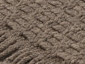 miinu Однотонный коврик из синтетического волокна