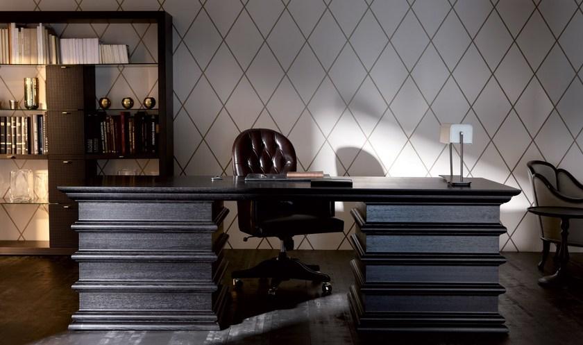 OPERA CONTEMPORARY Книжный шкаф из дерева Dimitri sun-id-1496512 - Вид №2