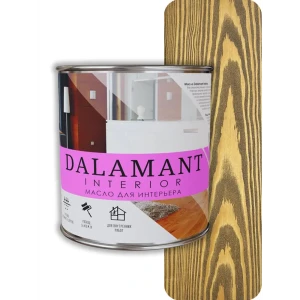 91951319 Масло для интерьера Dalamant Interior матовое цвет орех 0.7 л STLM-1354915