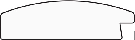 BY 1147 Зеркало с фацетом в багетной раме - орех 65 mm EVOFORM Exclusive - Вид №3