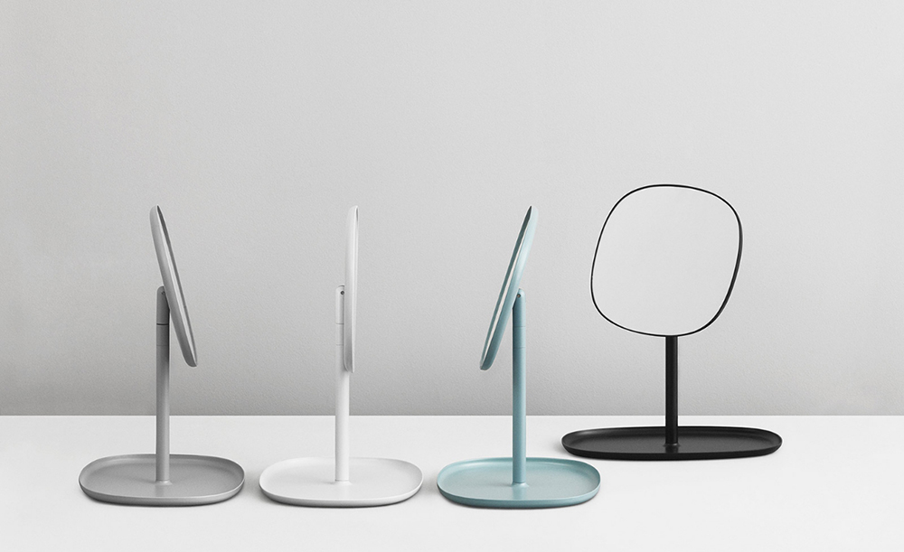 Зеркало настольное Flip розовое Normann Copenhagen 372025 - Вид №4