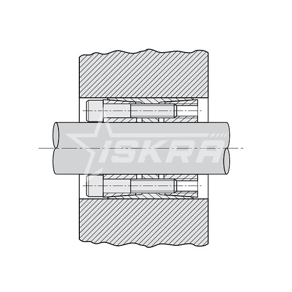 IS3486 Зажимная втулка KLEE120 (PHF FX400-120x165) ISKRA  - Вид №3