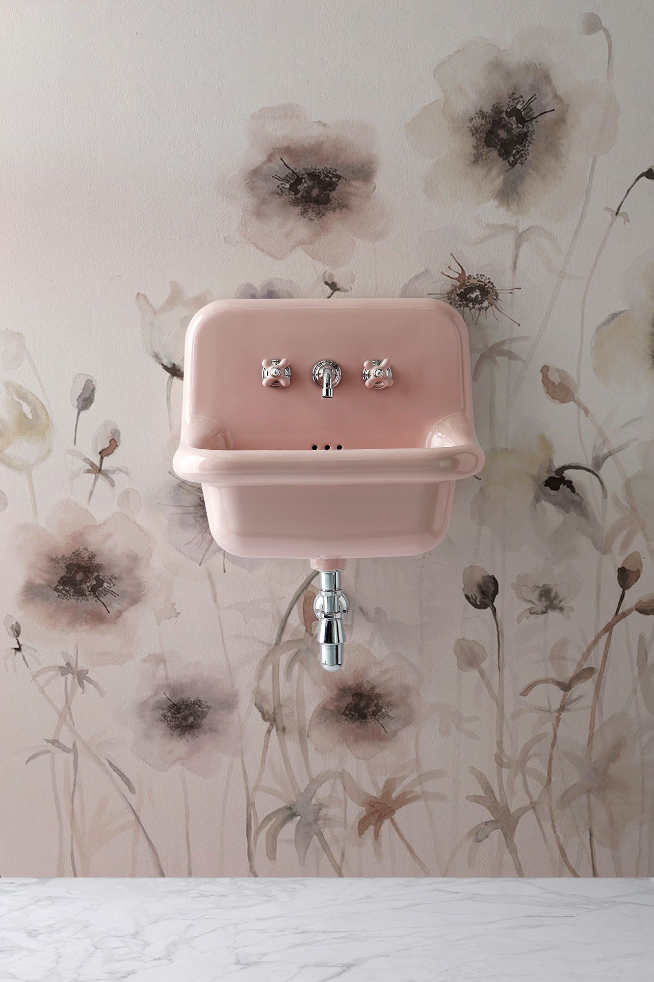 Керамическая прямоугольная подвесная раковина BLEU PROVENCE TrueColors ARCH-00114642 - Вид №6