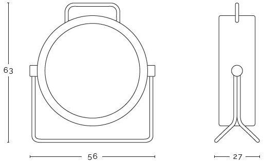 ZAVA Регулируемый светодиодный торшер из железа Cantiere sun-id-1485835 - Вид №8