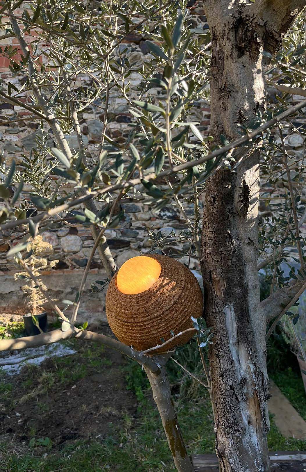 Открытый торшер из пробки luxcambra Земля ARCH-00123005 - Вид №5