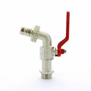 Кран садовый ITAP со штуцером 1/2" ручка